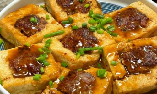 Hakka Stuffed Tofu Hakka Stuffed Tofu